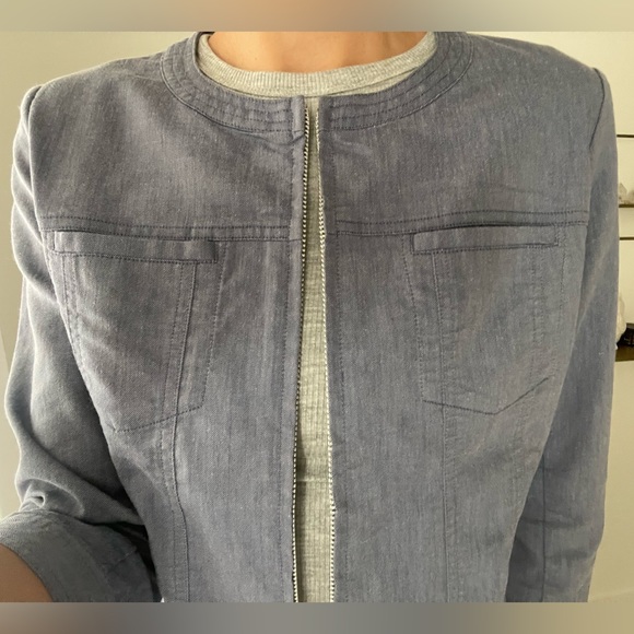 A/C DESIGN BY ALPHA CUBIC Crop Jacket - Picture 2 of 10